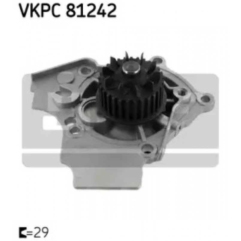 VKPC 81242 SKF - Насос охолоджуючої рідини
